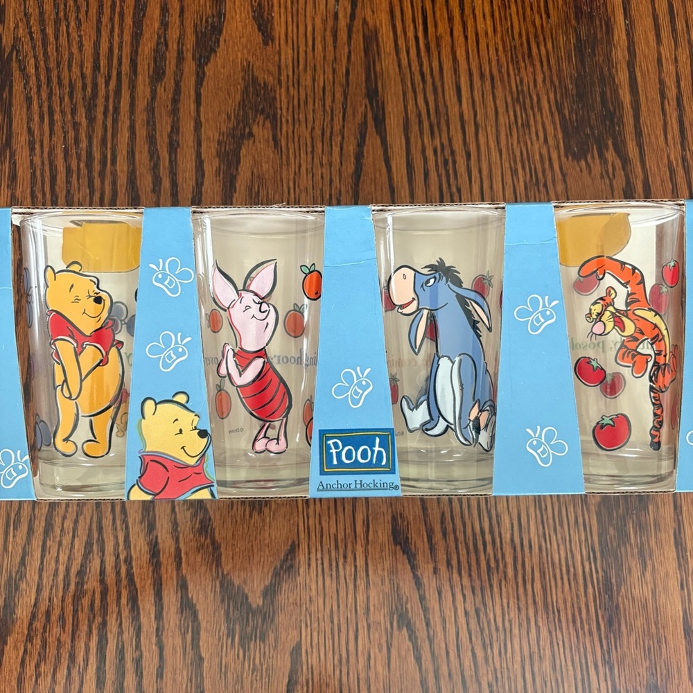 NWT Anchor Hocking Disney 8oz. Juice Glasses